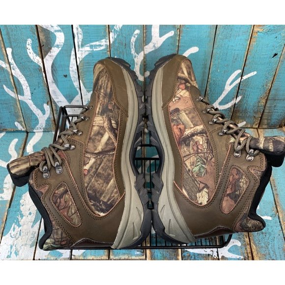 HI-TEC MENS STRIKER WP WATERPROOF CAMO ANKLE BOOTS SIZE 9 Worn Once - Picture 7 of 10